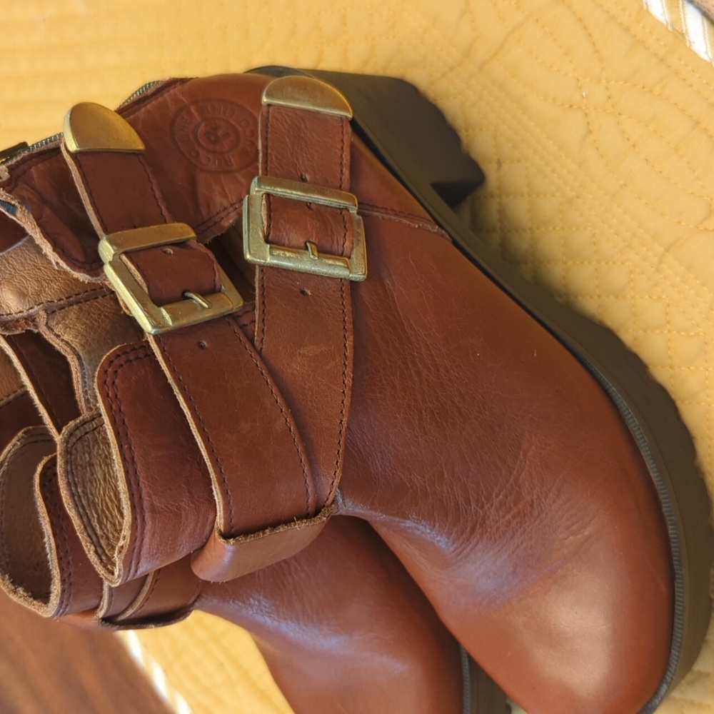 Leather Booties - image 4